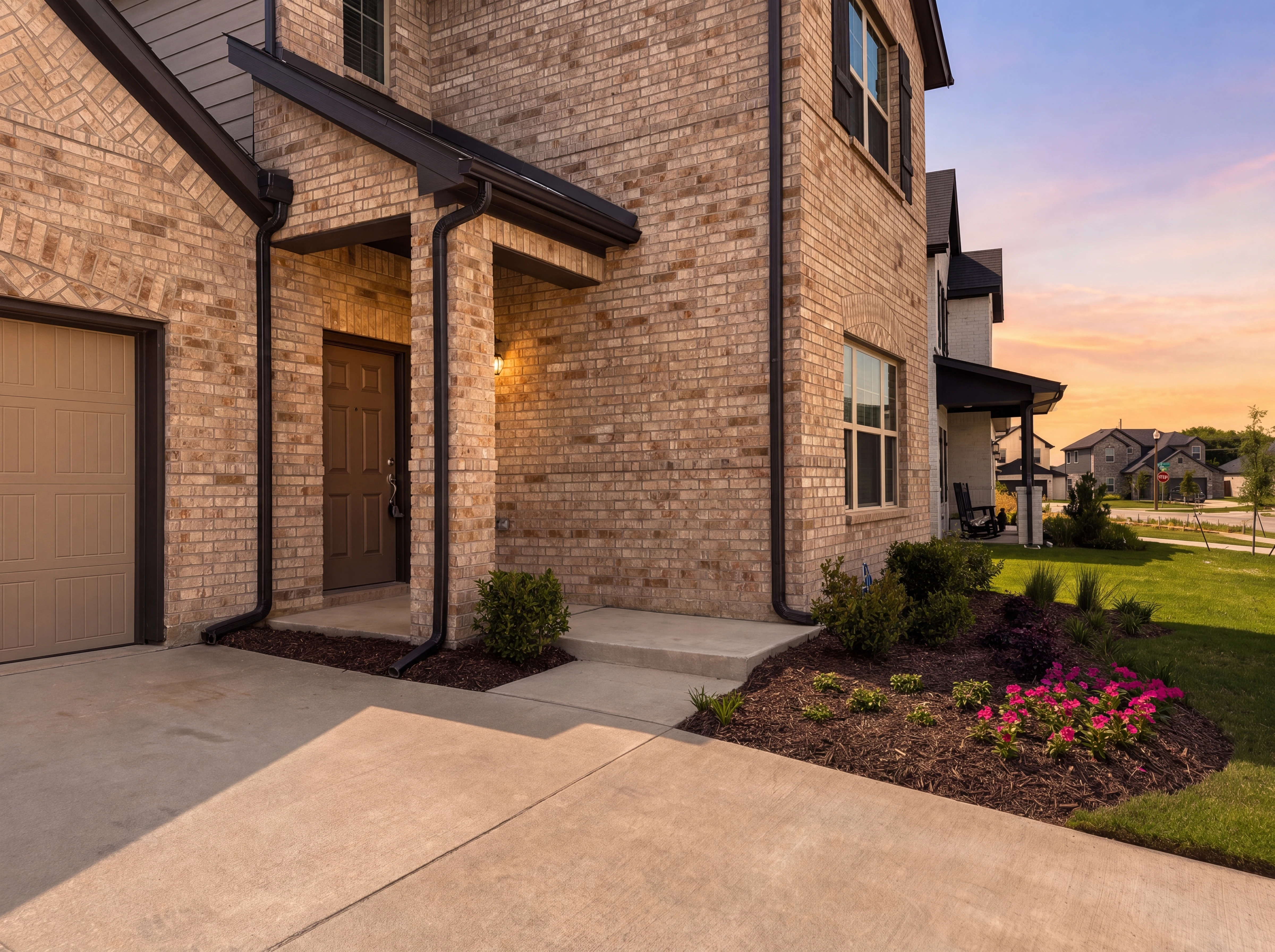 Exterior and front yard