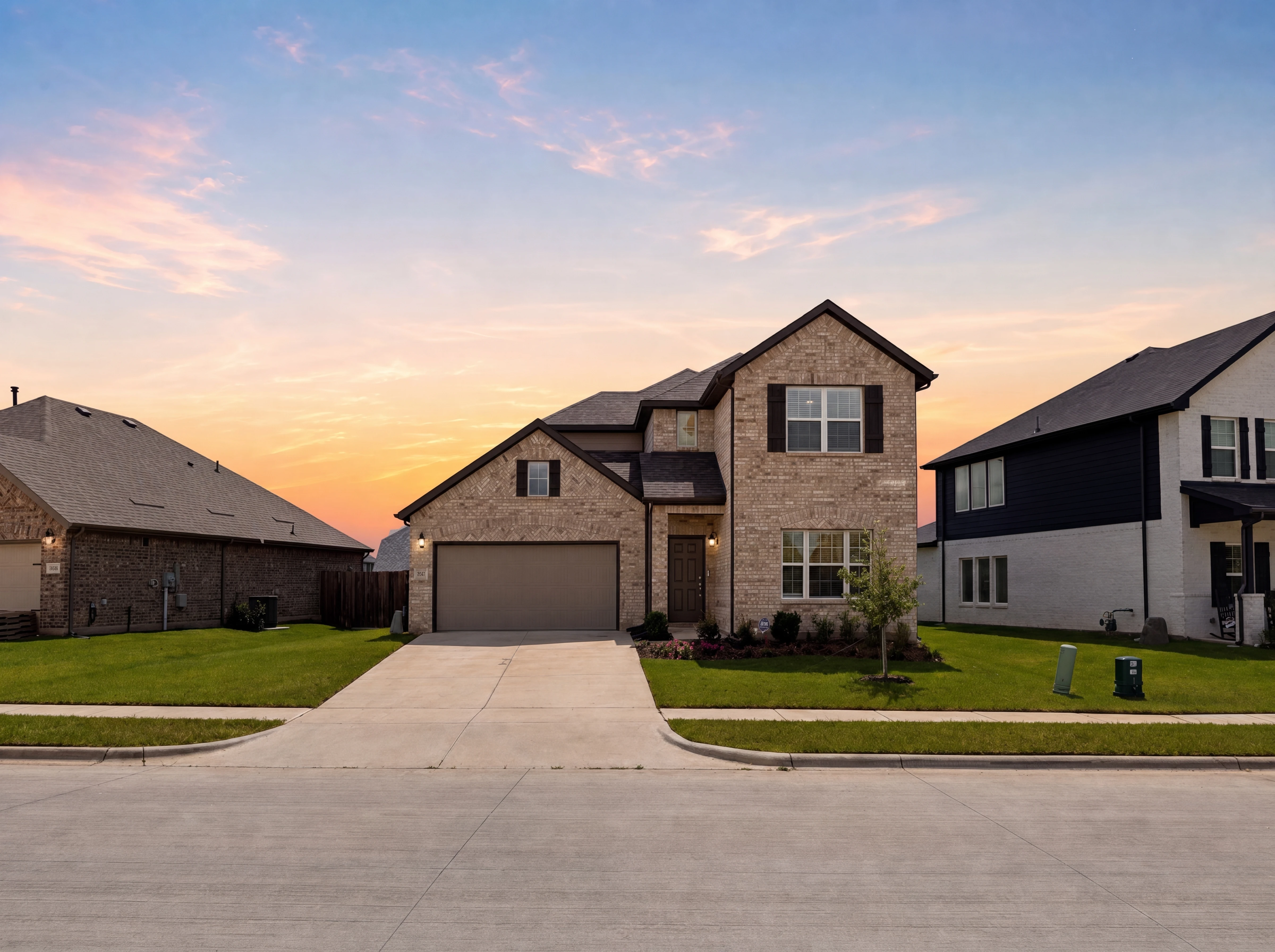 Exterior wide angle