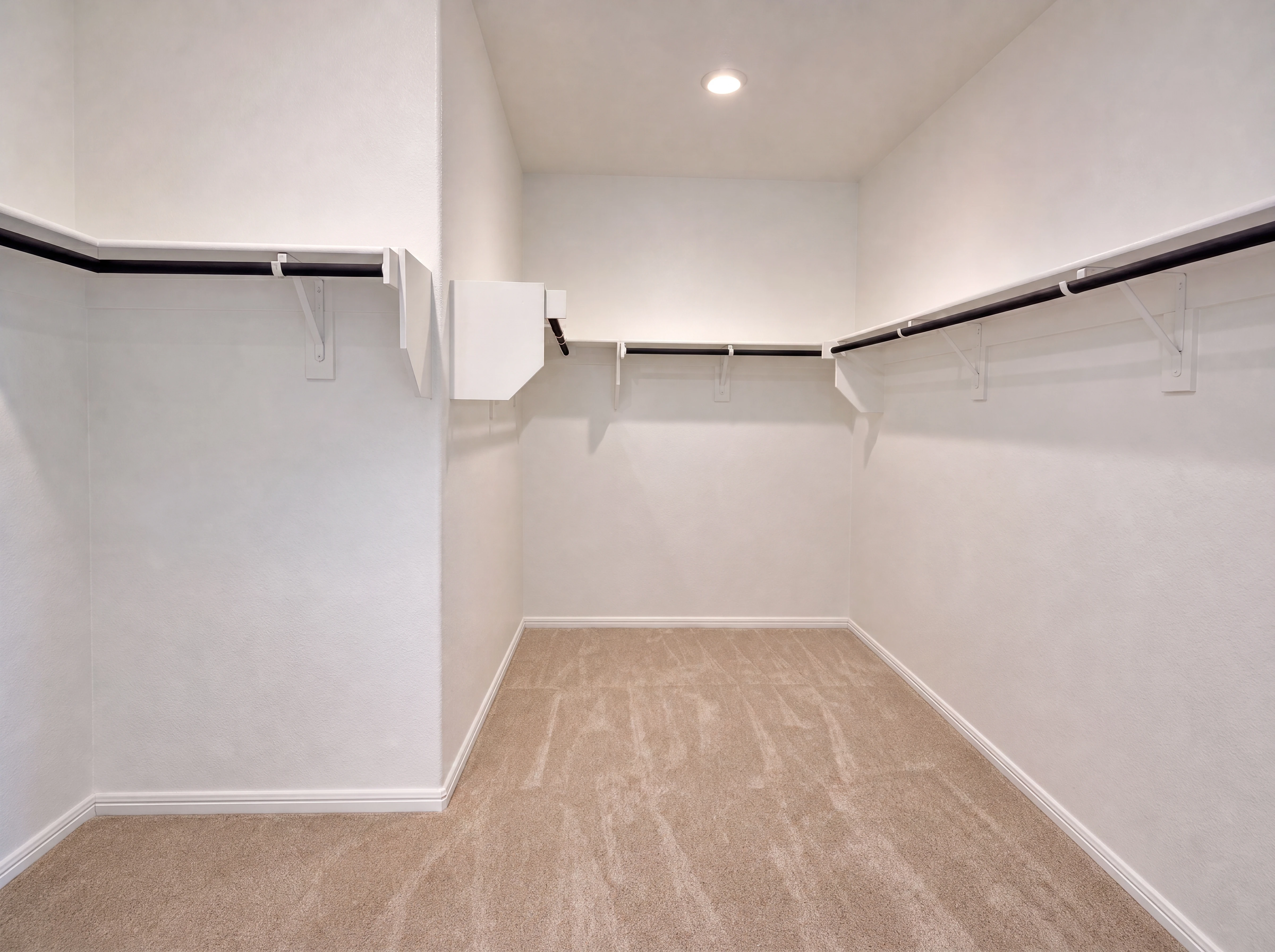 Primary walk-in closet